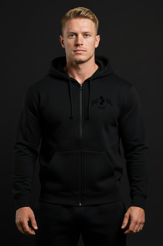 ZIP HOODIE CROQUEMORT SOLIDE