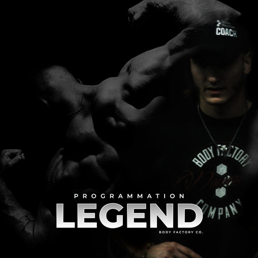 PROGRAMMATION_ LEGEND 8 Semaines par Body Factory Co.