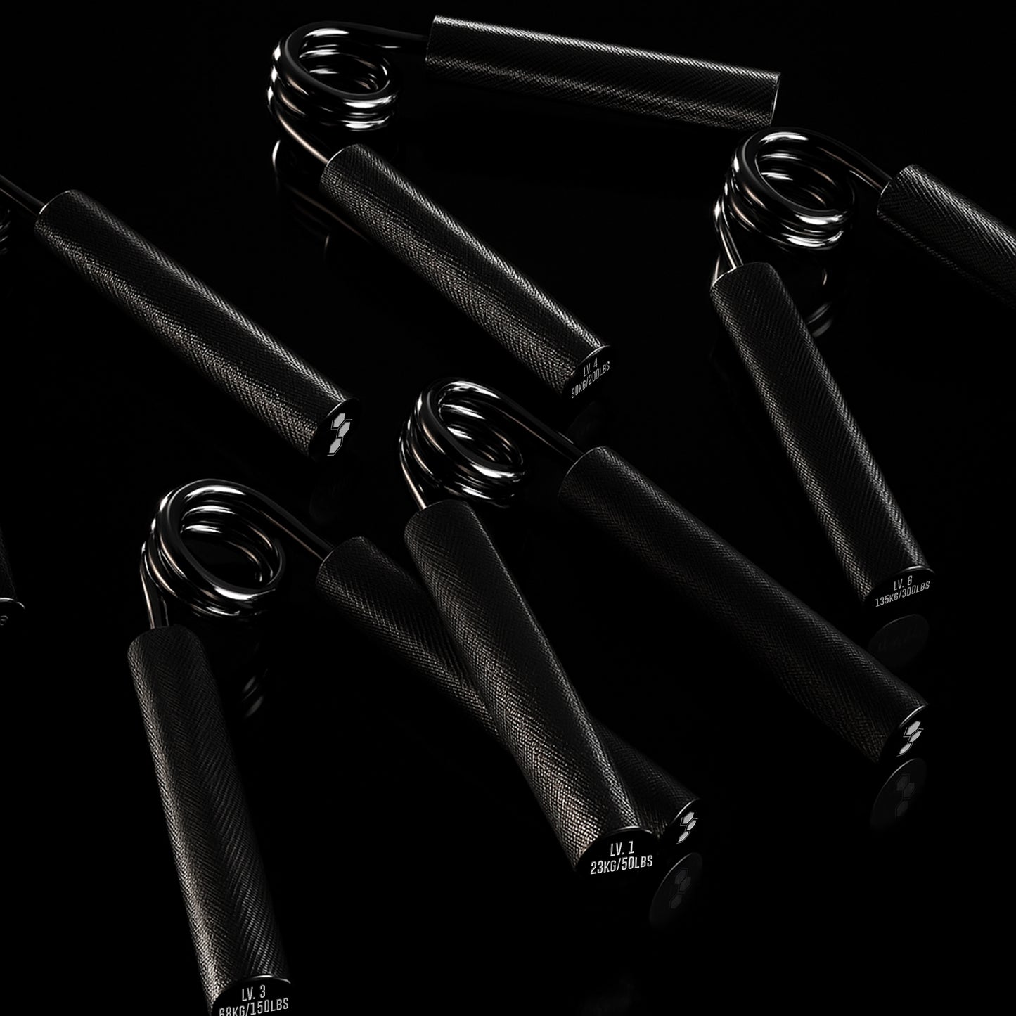 Forearm Workout | Hand Gripper — Level 1 to 6 (23kg/50lbs-135kg/300lbs)