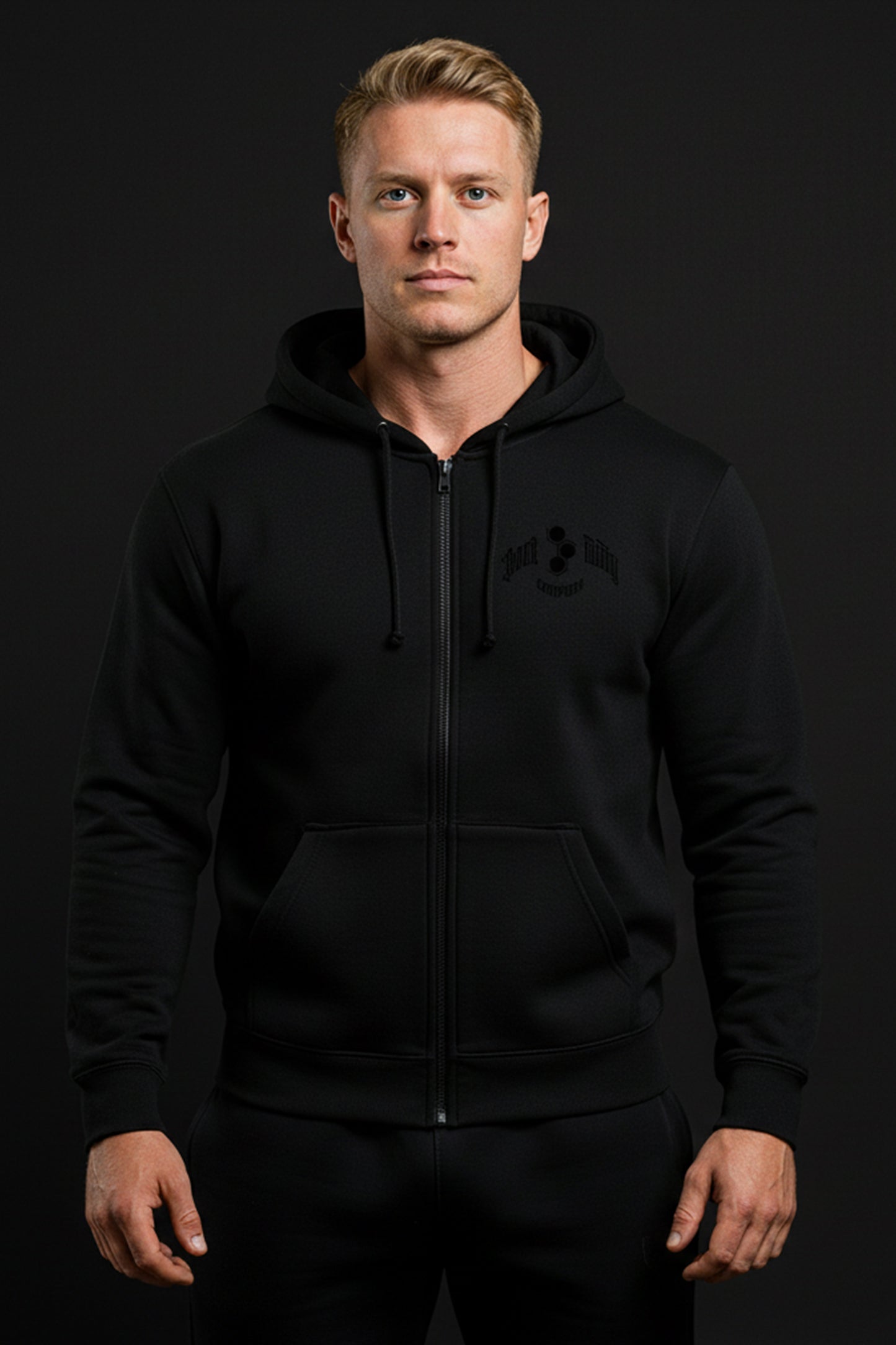 ZIP HOODIE – CROQUEMORT SOLIDE