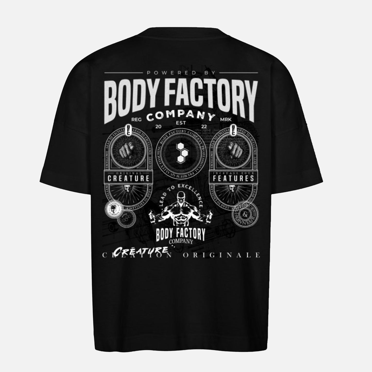 PUMPCOVER BODY FACTORY CO. CRÉATURE ORIGINALE